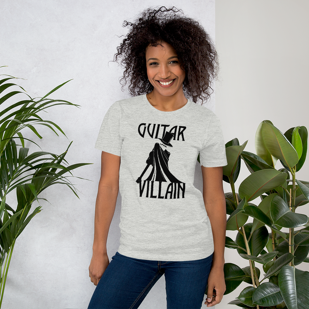 "Guitar Villain" - Short-Sleeve Unisex T-Shirt