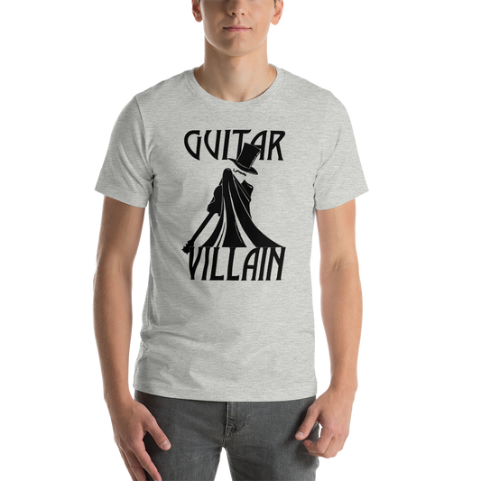 "Guitar Villain" - Short-Sleeve Unisex T-Shirt