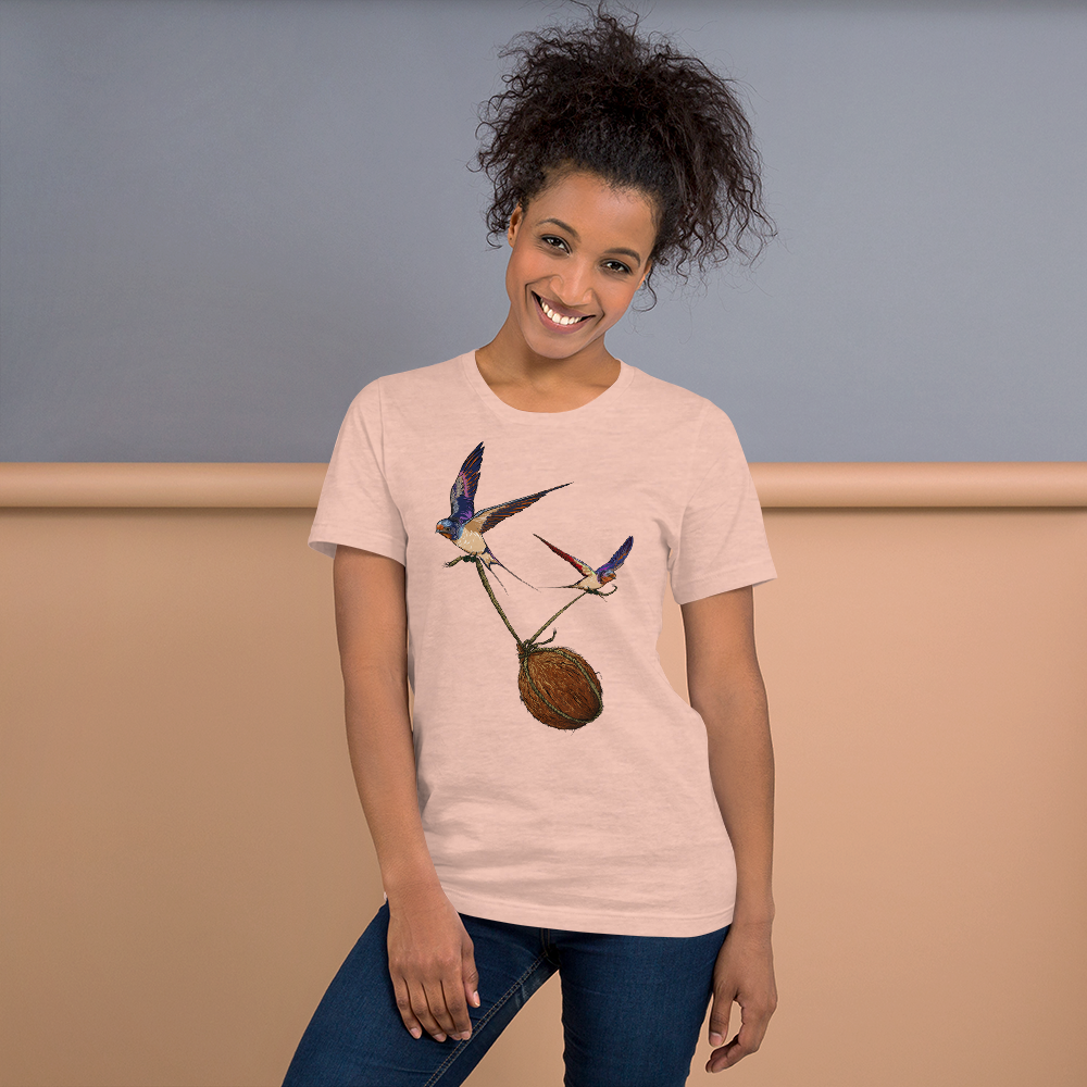 "Dare to Dream (swallows)" - Unisex t-shirt